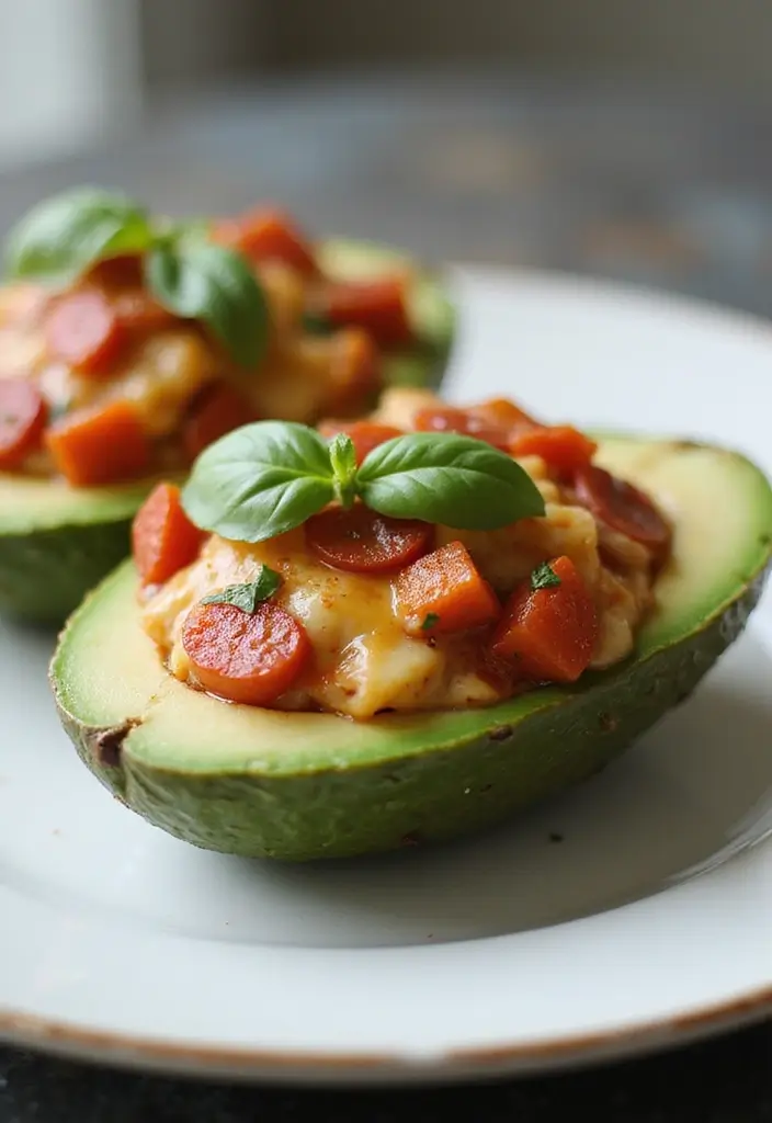 25 Pizza Inspired Recipes That Aren’t Pizza but Taste Like It 86 25 Pizza Inspired Recipes That Aren’t Pizza but Taste Like It - 14. Pizza-Stuffed Avocados