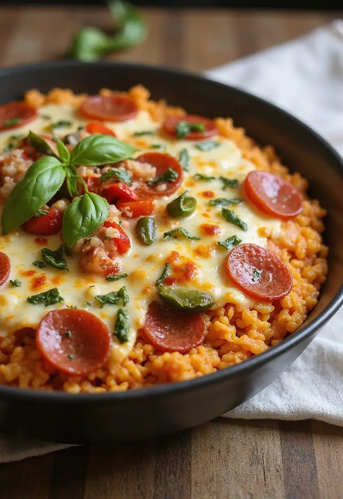 25 Pizza Inspired Recipes That Aren’t Pizza but Taste Like It 147 25 Pizza Inspired Recipes That Aren’t Pizza but Taste Like It - 23. Pizza-Style Rice Bowl