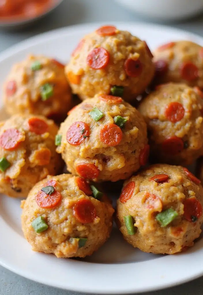 25 Pizza Inspired Recipes That Aren’t Pizza but Taste Like It 159 25 Pizza Inspired Recipes That Aren’t Pizza but Taste Like It - 25. Pizza-Flavored Energy Balls