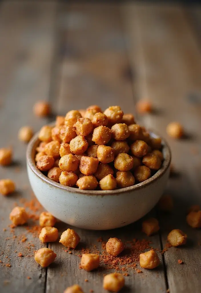 25 Pizza Inspired Recipes That Aren’t Pizza but Taste Like It 13 25 Pizza Inspired Recipes That Aren’t Pizza but Taste Like It - 3. Pizza Flavored Roasted Chickpeas