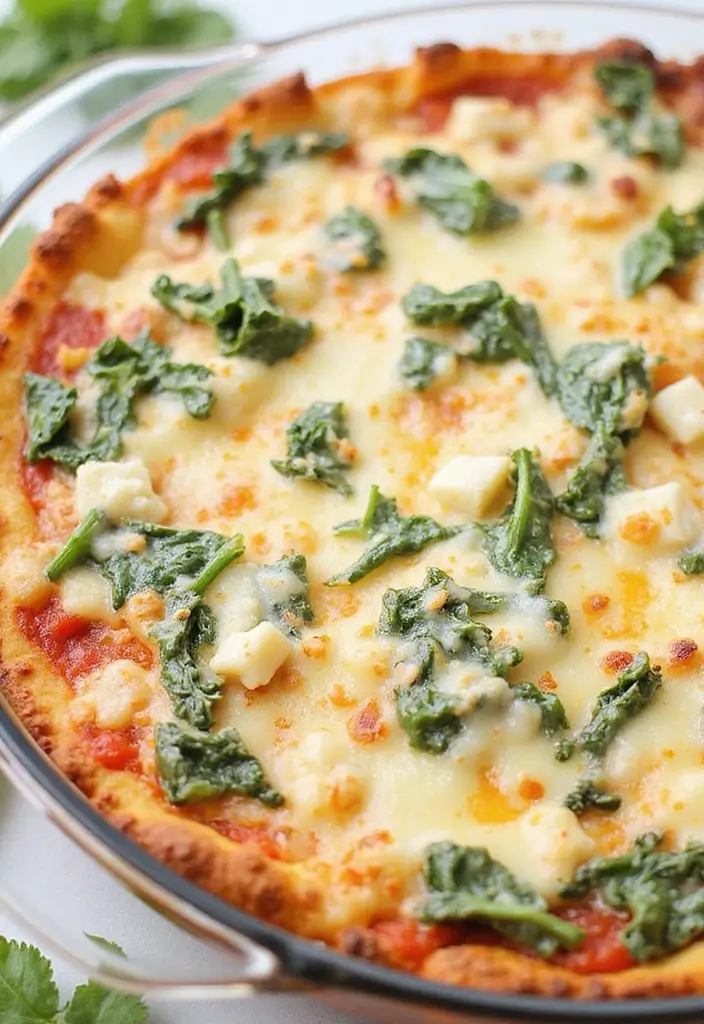 25 Pizza Pasta Bake Recipes That Combine Two Favorites 15 25 Pizza Pasta Bake Recipes That Combine Two Favorites - 3. Spinach and Ricotta Pizza Pasta Bake