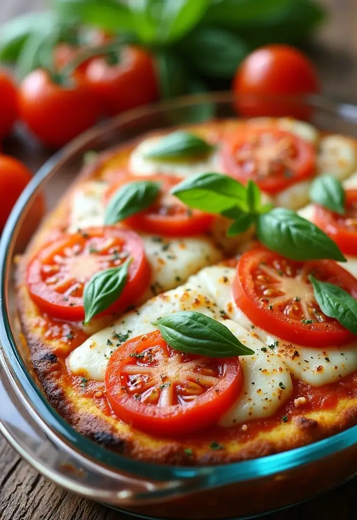 25 Pizza Pasta Bake Recipes That Combine Two Favorites 36 25 Pizza Pasta Bake Recipes That Combine Two Favorites - 6. Caprese Pizza Pasta Bake