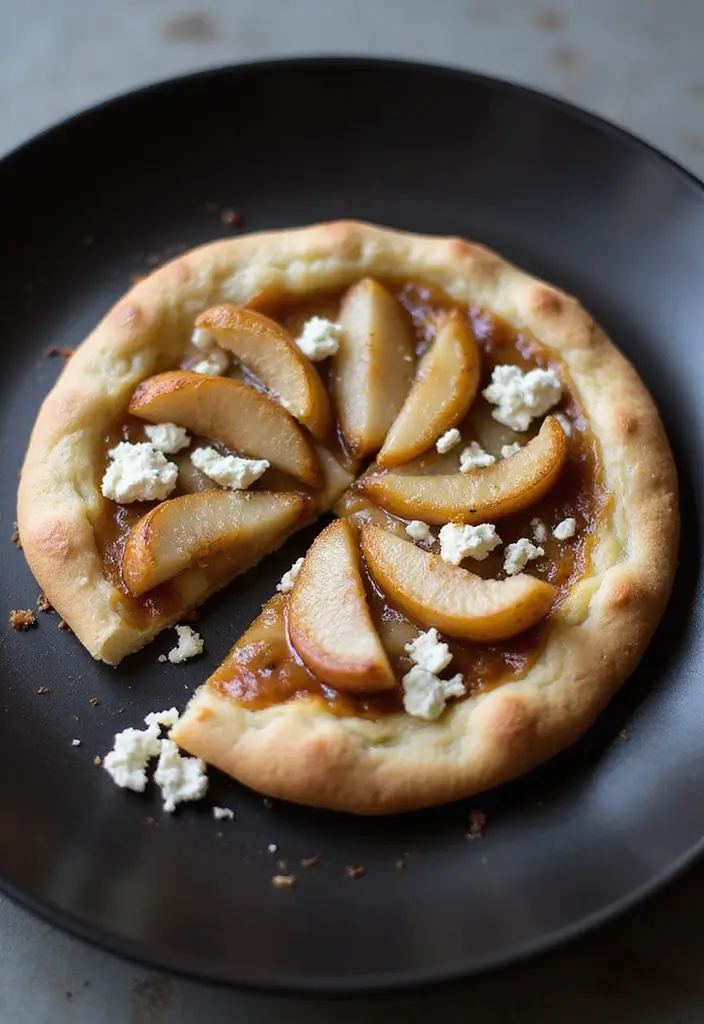 25 Pizza Pizzazz Recipe Ideas That Are Quick and Creative 121 25 Pizza Pizzazz Recipe Ideas That Are Quick and Creative - 19. Caramelized Pear and Blue Cheese Pizza
