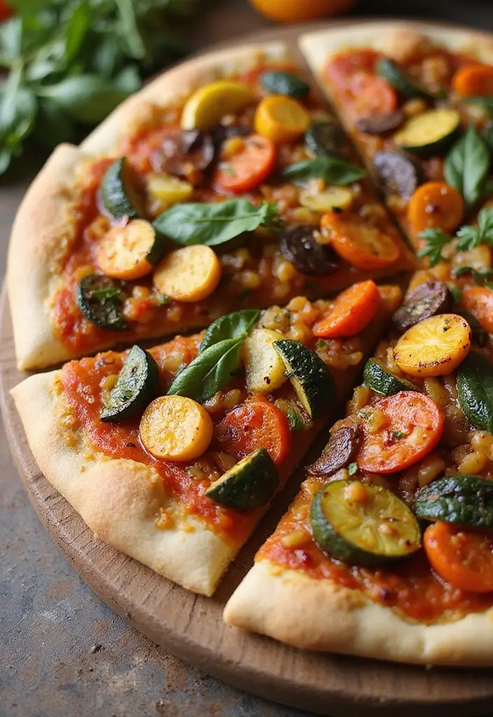 25 Pizza Pizzazz Recipe Ideas That Are Quick and Creative 128 25 Pizza Pizzazz Recipe Ideas That Are Quick and Creative - 20. Ratatouille Pizza