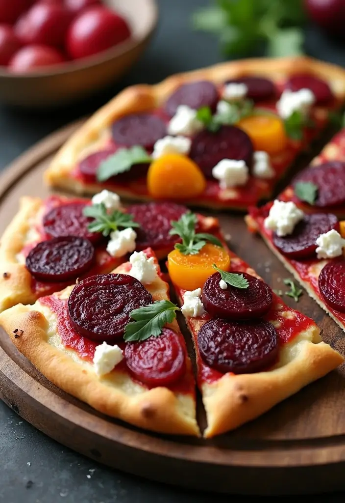 25 Pizzello Pizza Oven Recipes for Restaurant-Quality Crusts 116 25 Pizzello Pizza Oven Recipes for Restaurant-Quality Crusts - 18. Roasted Beet and Goat Cheese Pizza