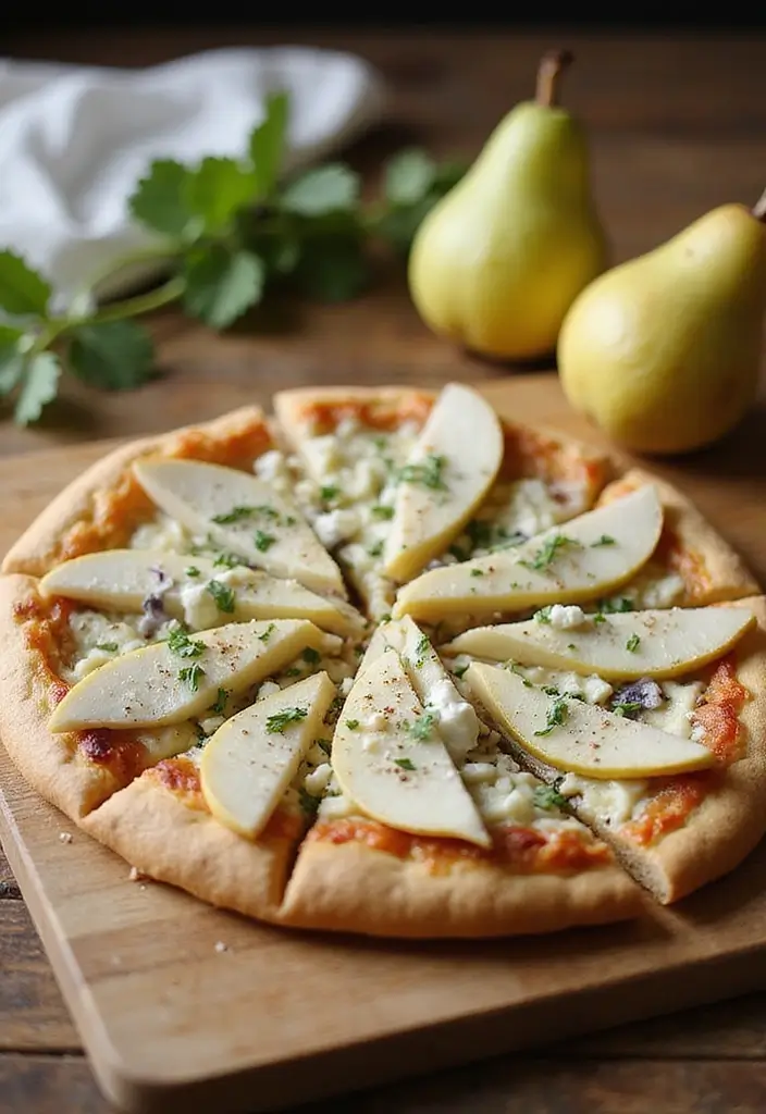 25 Pizzello Pizza Oven Recipes for Restaurant-Quality Crusts 123 25 Pizzello Pizza Oven Recipes for Restaurant-Quality Crusts - 19. Pear and Blue Cheese Pizza