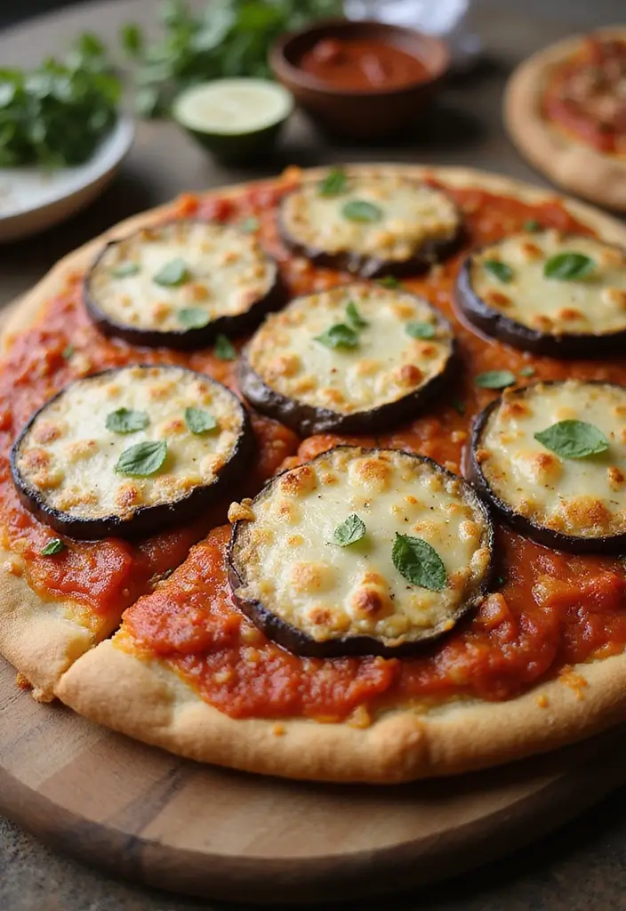 25 Pizzello Pizza Oven Recipes for Restaurant-Quality Crusts 151 25 Pizzello Pizza Oven Recipes for Restaurant-Quality Crusts - 23. Eggplant Parmesan Pizza