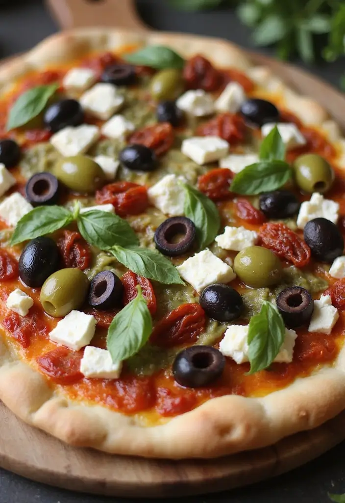 25 Pizzello Pizza Oven Recipes for Restaurant-Quality Crusts 41 25 Pizzello Pizza Oven Recipes for Restaurant-Quality Crusts - 7. Mediterranean Flatbread Pizza