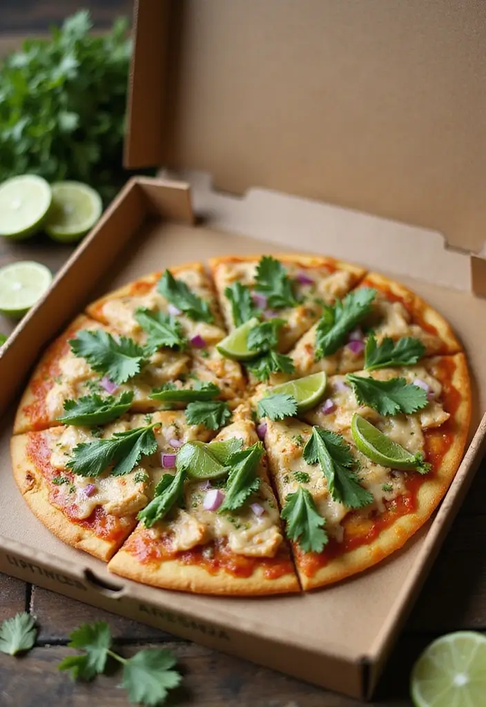 25 Roccbox Pizza Oven Recipes for Crispy Perfection Every Time 140 25 Roccbox Pizza Oven Recipes for Crispy Perfection Every Time - 22. Cilantro Lime Chicken Pizza