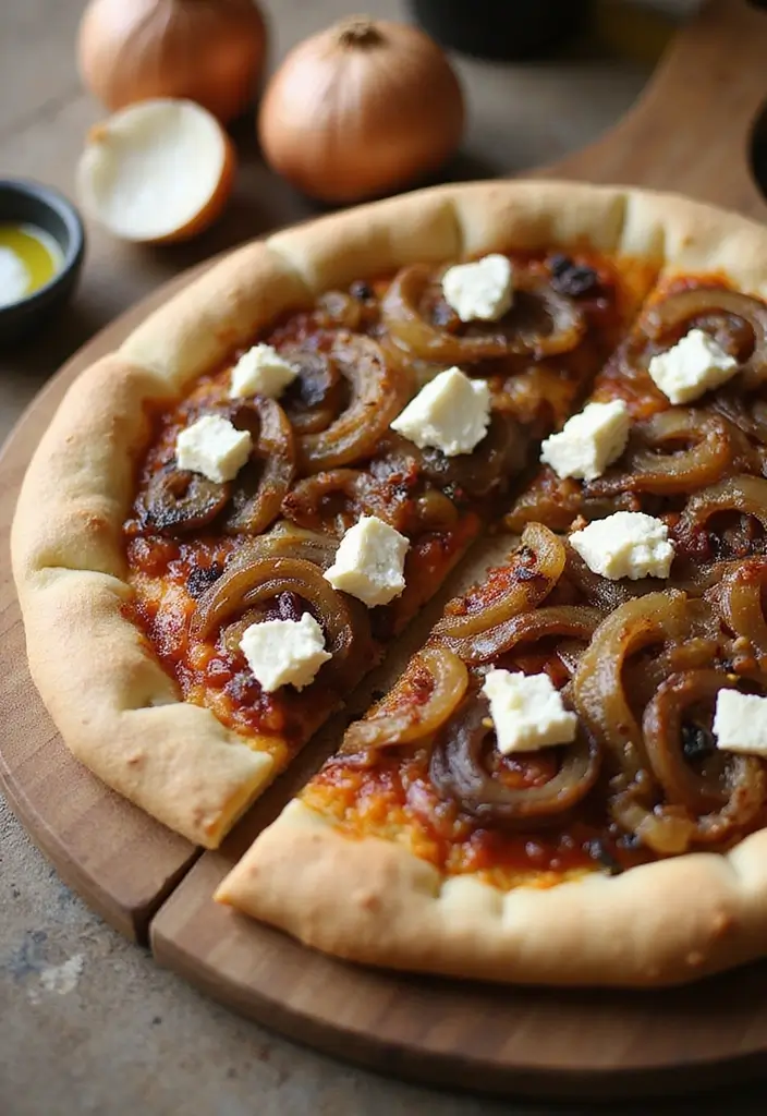 25 Roccbox Pizza Oven Recipes for Crispy Perfection Every Time 147 25 Roccbox Pizza Oven Recipes for Crispy Perfection Every Time - 23. Caramelized Onion and Goat Cheese Pizza