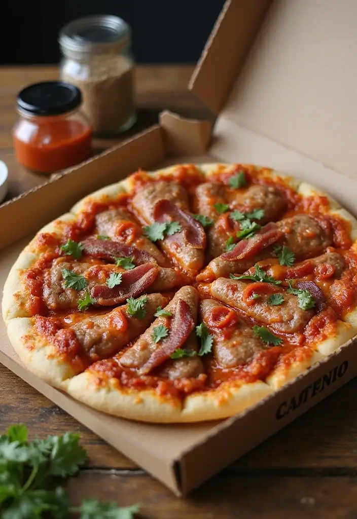 25 Roccbox Pizza Oven Recipes for Crispy Perfection Every Time 48 25 Roccbox Pizza Oven Recipes for Crispy Perfection Every Time - 8. Spicy Meat Lovers