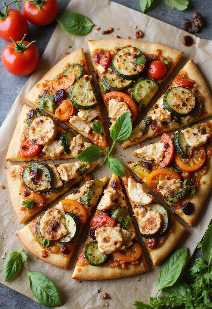 25 Sheet Pan Pizza Recipes for Effortless Family Dinners 75 25 Sheet Pan Pizza Recipes for Effortless Family Dinners - 13. Balsamic Chicken and Veggie Sheet Pan Pizza
