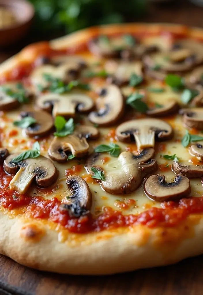 25 Sheet Pan Pizza Recipes for Effortless Family Dinners 80 25 Sheet Pan Pizza Recipes for Effortless Family Dinners - 14. Mushroom and Swiss Sheet Pan Pizza