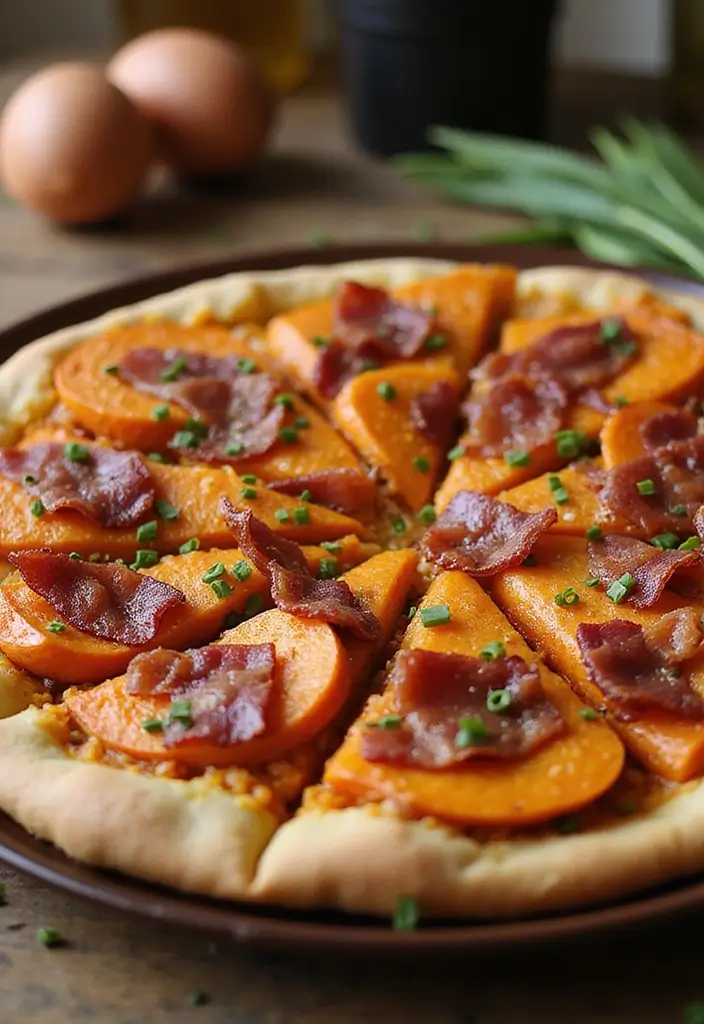 25 Sheet Pan Pizza Recipes for Effortless Family Dinners 108 25 Sheet Pan Pizza Recipes for Effortless Family Dinners - 18. Sweet Potato and Bacon Sheet Pan Pizza