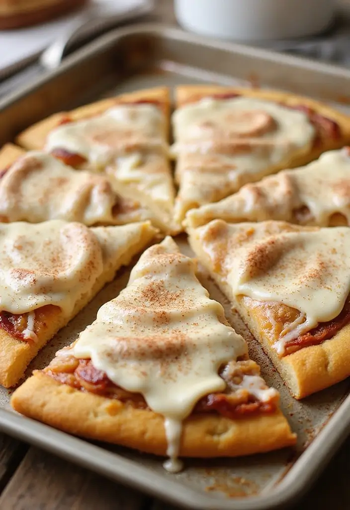 25 Sheet Pan Pizza Recipes for Effortless Family Dinners 122 25 Sheet Pan Pizza Recipes for Effortless Family Dinners - 20. Cinnamon Roll Breakfast Sheet Pan Pizza