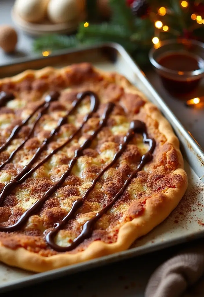 25 Sheet Pan Pizza Recipes for Effortless Family Dinners 150 25 Sheet Pan Pizza Recipes for Effortless Family Dinners - 24. Churro Dessert Sheet Pan Pizza