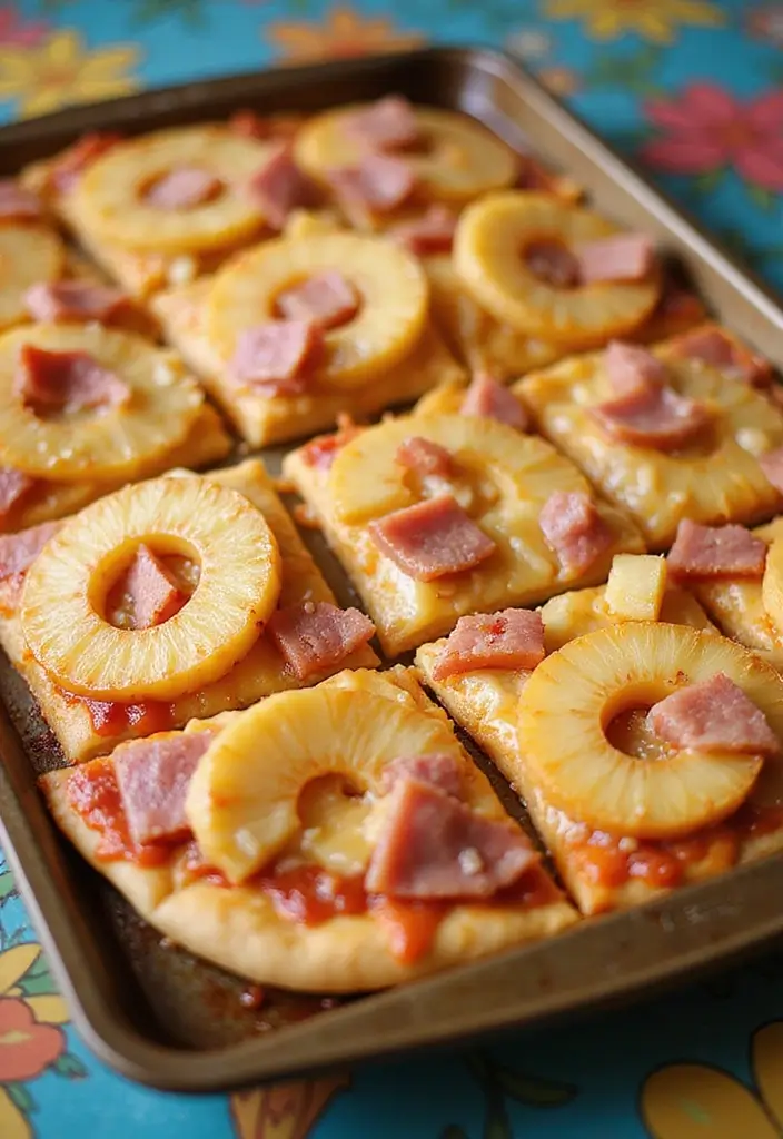 25 Sheet Pan Pizza Recipes for Effortless Family Dinners 30 25 Sheet Pan Pizza Recipes for Effortless Family Dinners - 6. Hawaiian Sheet Pan Pizza