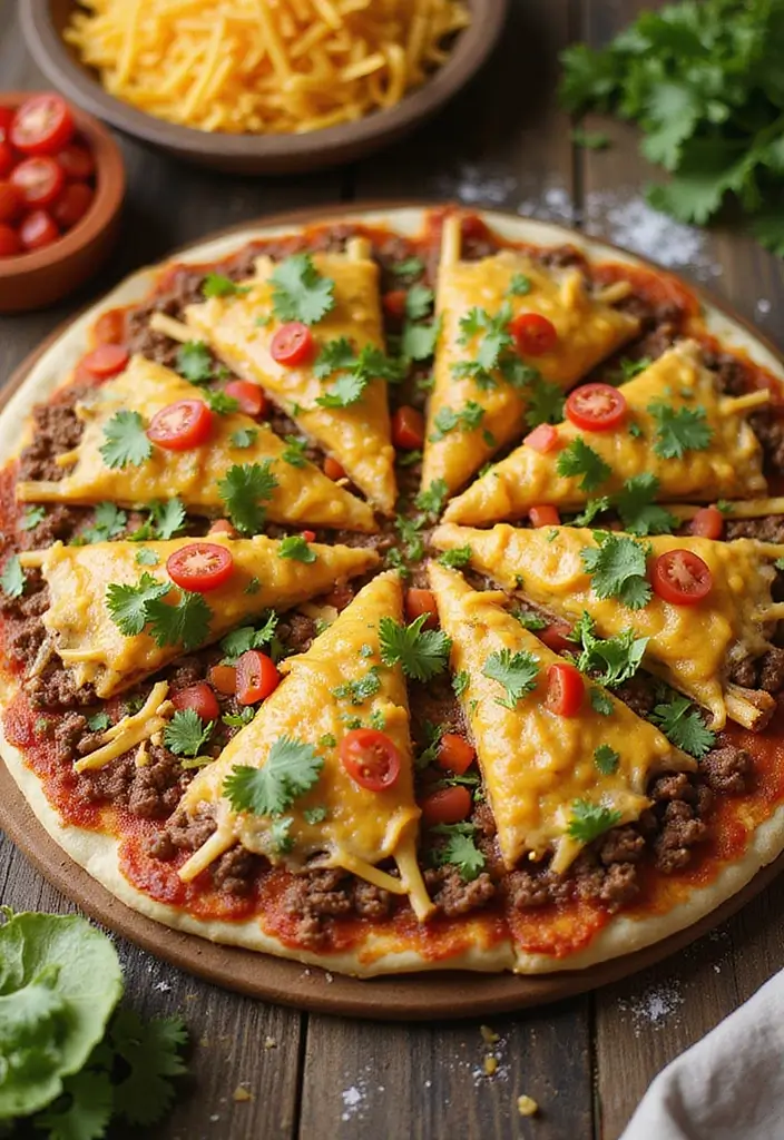 25 Sheet Pan Pizza Recipes for Effortless Family Dinners 42 25 Sheet Pan Pizza Recipes for Effortless Family Dinners - 8. Taco Sheet Pan Pizza