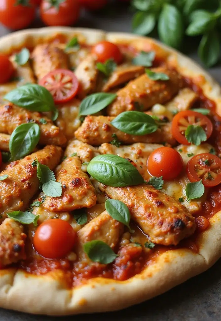 25 Spicy Chicken Pizza Recipes Packed with Bold Flavor 78 25 Spicy Chicken Pizza Recipes Packed with Bold Flavor - 12. Spicy Mediterranean Chicken Pizza