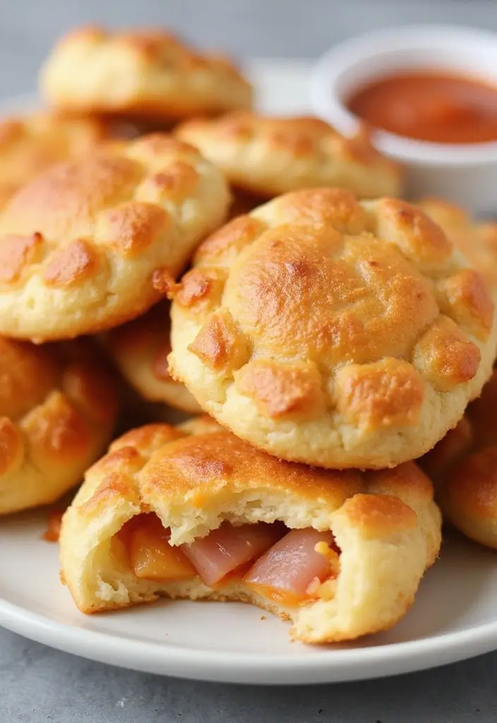 26 Pillsbury Pizza Crust Appetizer Recipes That Are Crowd-Pleasers 78 26 Pillsbury Pizza Crust Appetizer Recipes That Are Crowd-Pleasers - 12. Hawaiian Pizza Puffs