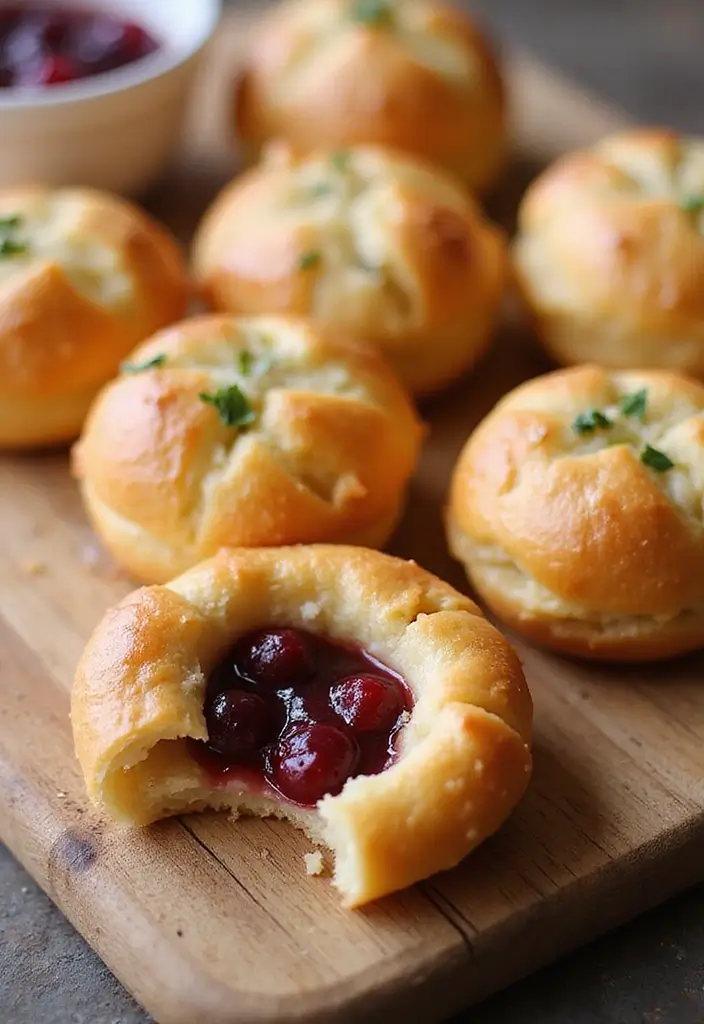 26 Pillsbury Pizza Crust Appetizer Recipes That Are Crowd-Pleasers 104 26 Pillsbury Pizza Crust Appetizer Recipes That Are Crowd-Pleasers - 16. Cranberry Brie Pizza Bites