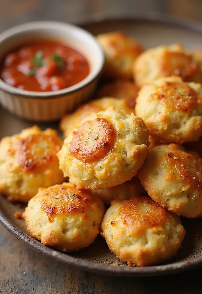 26 Pillsbury Pizza Crust Appetizer Recipes That Are Crowd-Pleasers 116 26 Pillsbury Pizza Crust Appetizer Recipes That Are Crowd-Pleasers - 18. Cheesy Garlic Bread Pizza Bites