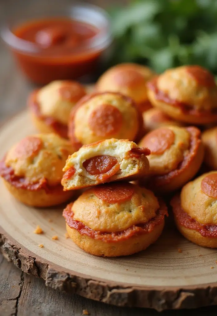 26 Pillsbury Pizza Crust Appetizer Recipes That Are Crowd-Pleasers 8 26 Pillsbury Pizza Crust Appetizer Recipes That Are Crowd-Pleasers - 2. Pepperoni Pizza Bites