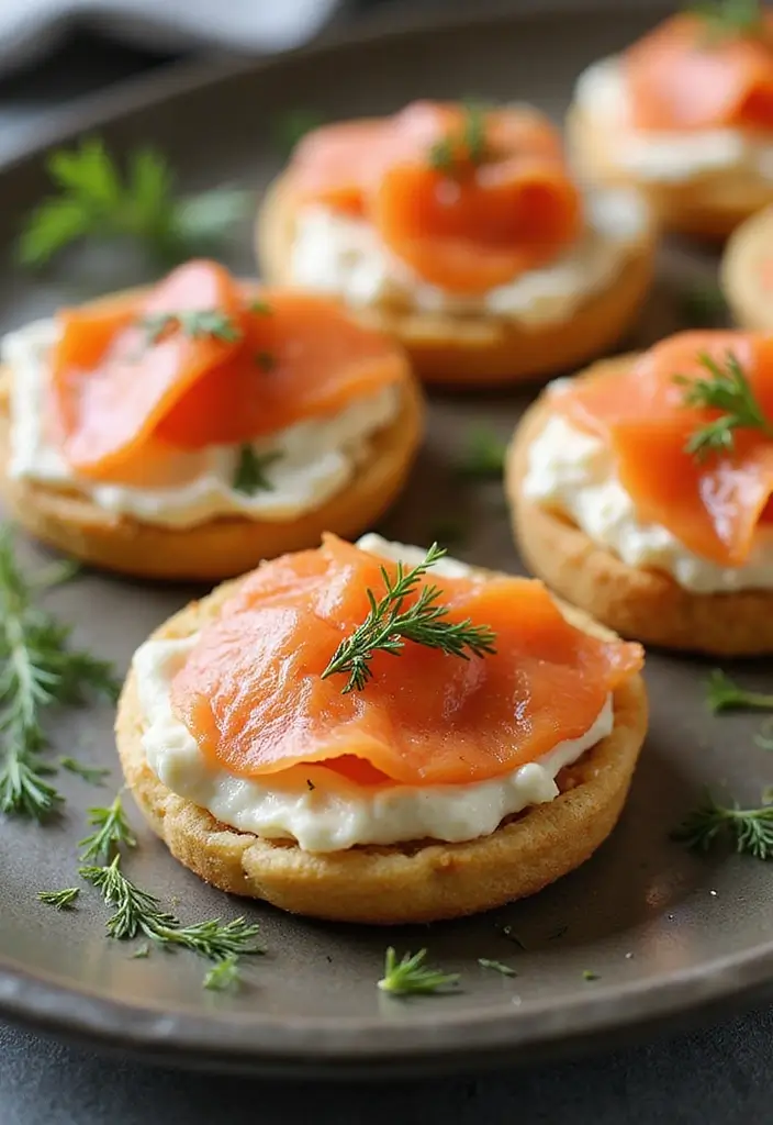 26 Pillsbury Pizza Crust Appetizer Recipes That Are Crowd-Pleasers 140 26 Pillsbury Pizza Crust Appetizer Recipes That Are Crowd-Pleasers - 22. Smoked Salmon Pizza Bites