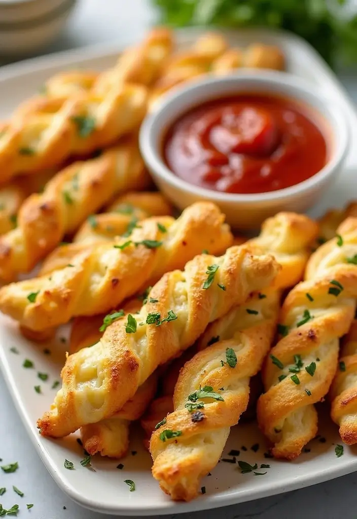 26 Pillsbury Pizza Crust Appetizer Recipes That Are Crowd-Pleasers 57 26 Pillsbury Pizza Crust Appetizer Recipes That Are Crowd-Pleasers - 9. Italian Herb Cheese Twists