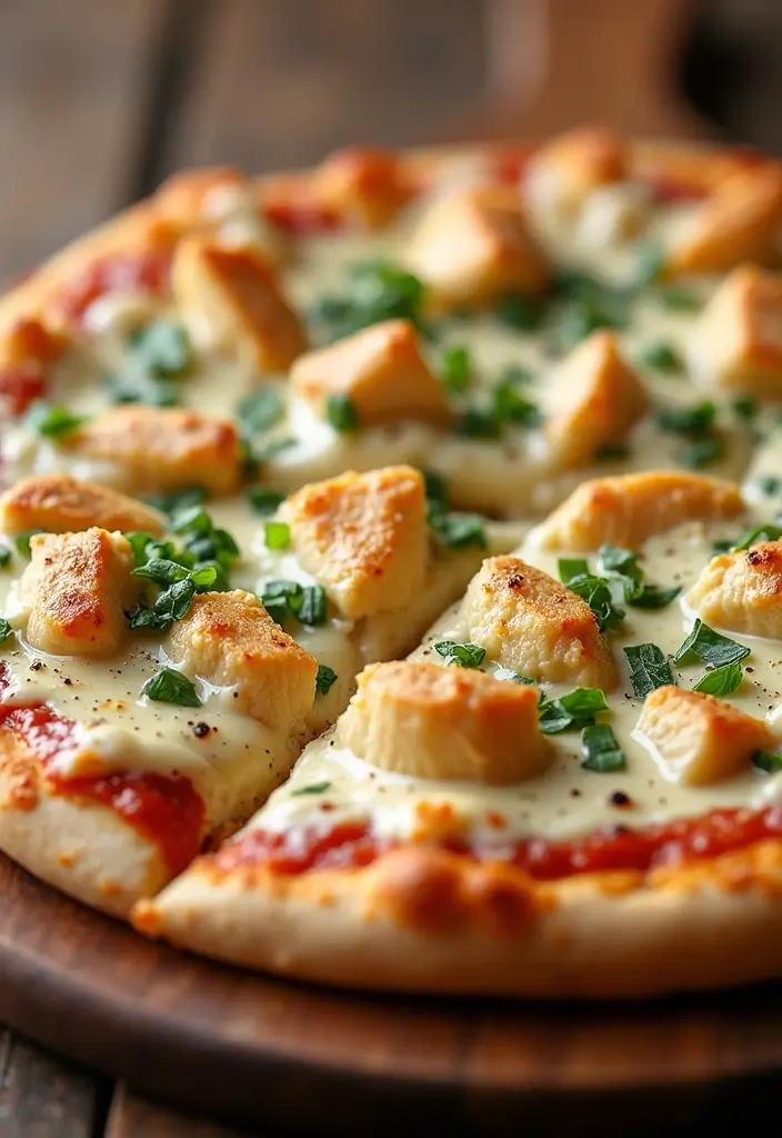 26 Pillsbury Pizza Crust Dinner Recipes for Busy Nights 60 26 Pillsbury Pizza Crust Dinner Recipes for Busy Nights 10. Chicken Alfredo Pizza