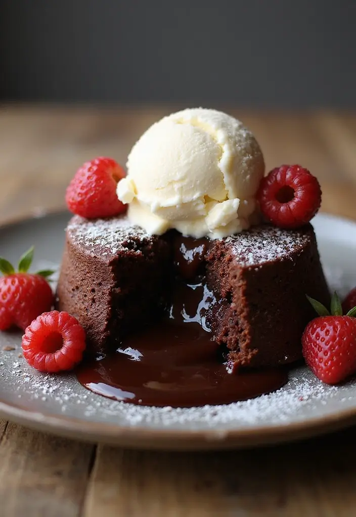 26 Pizza Oven Dessert Recipes That Impress Every Guest - 1. Chocolate Lava Cake