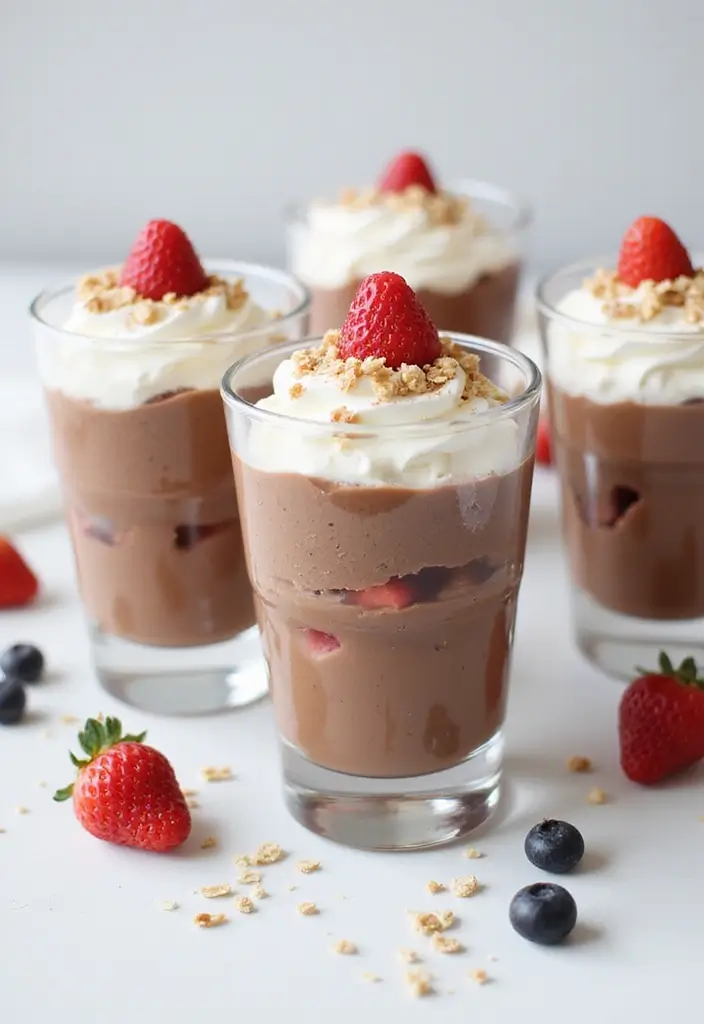 26 Pizza Oven Dessert Recipes That Impress Every Guest - 15. Pudding Parfait