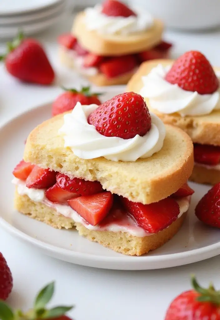 26 Pizza Oven Dessert Recipes That Impress Every Guest - 17. Strawberry Shortcake