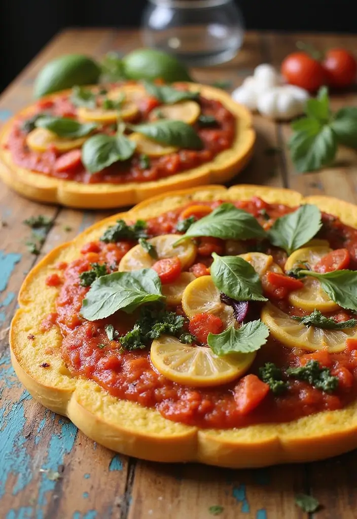 27 Colorful Homemade Pizza Recipes That Look as Good as They Taste - 15. Spaghetti Squash Pizza