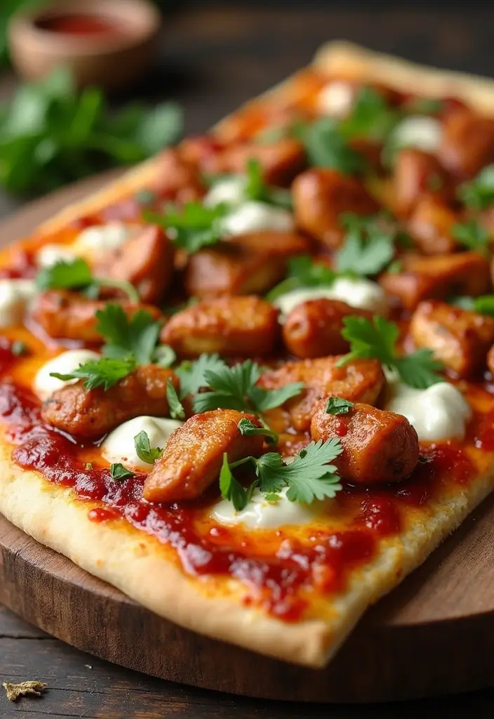 27 Goat Cheese Pizza Recipes That Feel Gourmet and Fresh 96 27 Goat Cheese Pizza Recipes That Feel Gourmet and Fresh - 16. BBQ Chicken and Goat Cheese Pizza