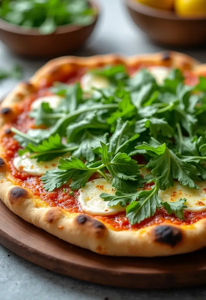 27 Goat Cheese Pizza Recipes That Feel Gourmet and Fresh 103 27 Goat Cheese Pizza Recipes That Feel Gourmet and Fresh - 17. Arugula and Goat Cheese Pizza with Lemon