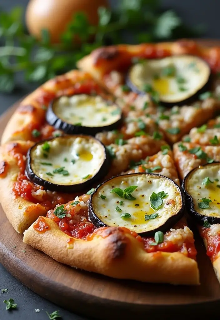 27 Goat Cheese Pizza Recipes That Feel Gourmet and Fresh 115 27 Goat Cheese Pizza Recipes That Feel Gourmet and Fresh - 19. Eggplant and Goat Cheese Pizza
