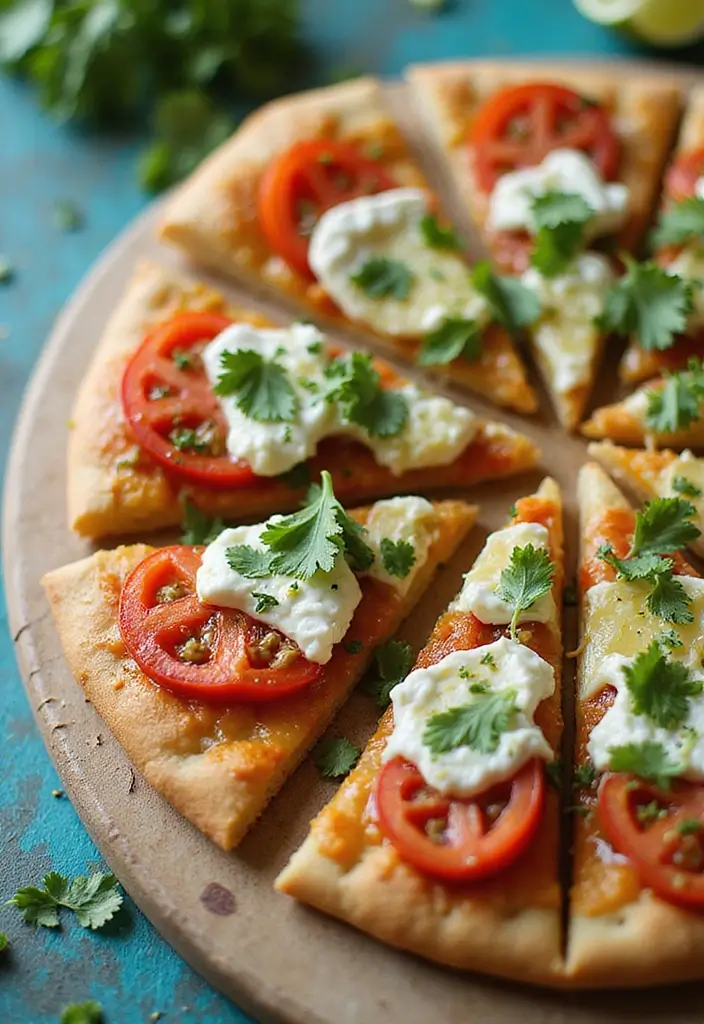 27 Goat Cheese Pizza Recipes That Feel Gourmet and Fresh 122 27 Goat Cheese Pizza Recipes That Feel Gourmet and Fresh - 20. Cilantro Lime Goat Cheese Pizza