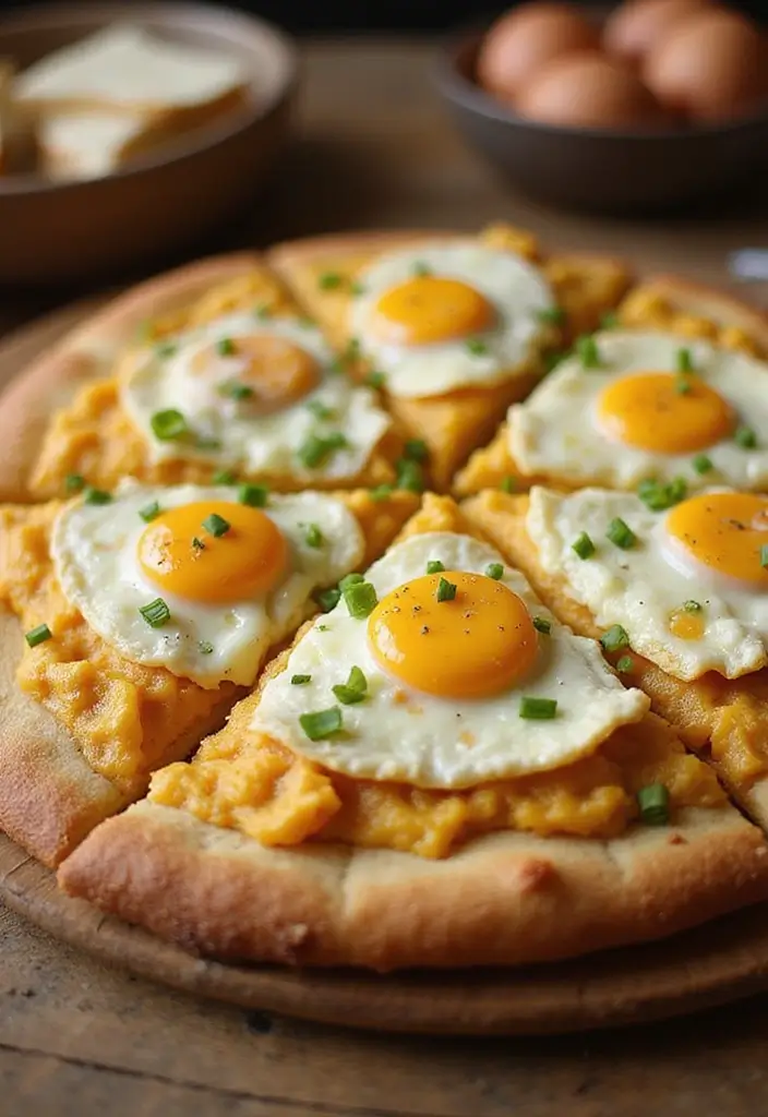 27 Goat Cheese Pizza Recipes That Feel Gourmet and Fresh 162 27 Goat Cheese Pizza Recipes That Feel Gourmet and Fresh - 26. Egg and Goat Cheese Breakfast Pizza