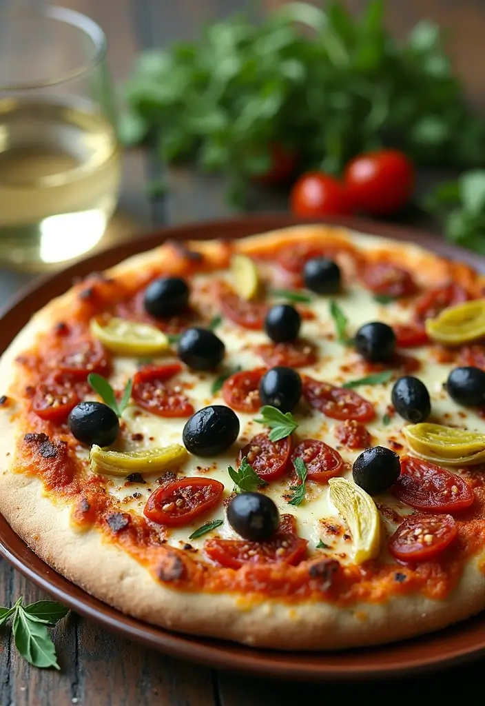 27 Goat Cheese Pizza Recipes That Feel Gourmet and Fresh 15 27 Goat Cheese Pizza Recipes That Feel Gourmet and Fresh - 3. Mediterranean Goat Cheese Pizza