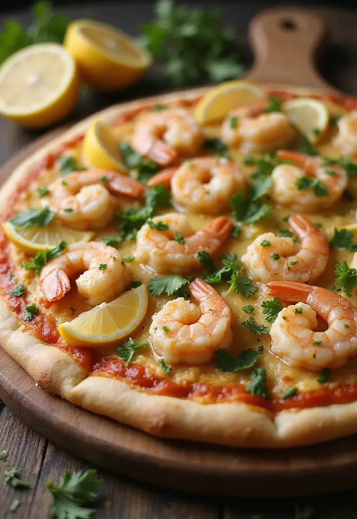 27 Pampered Chef Pizza Stone Recipes You’ll Want to Try Tonight 60 27 Pampered Chef Pizza Stone Recipes You’ll Want to Try Tonight - 10. Shrimp Scampi Pizza