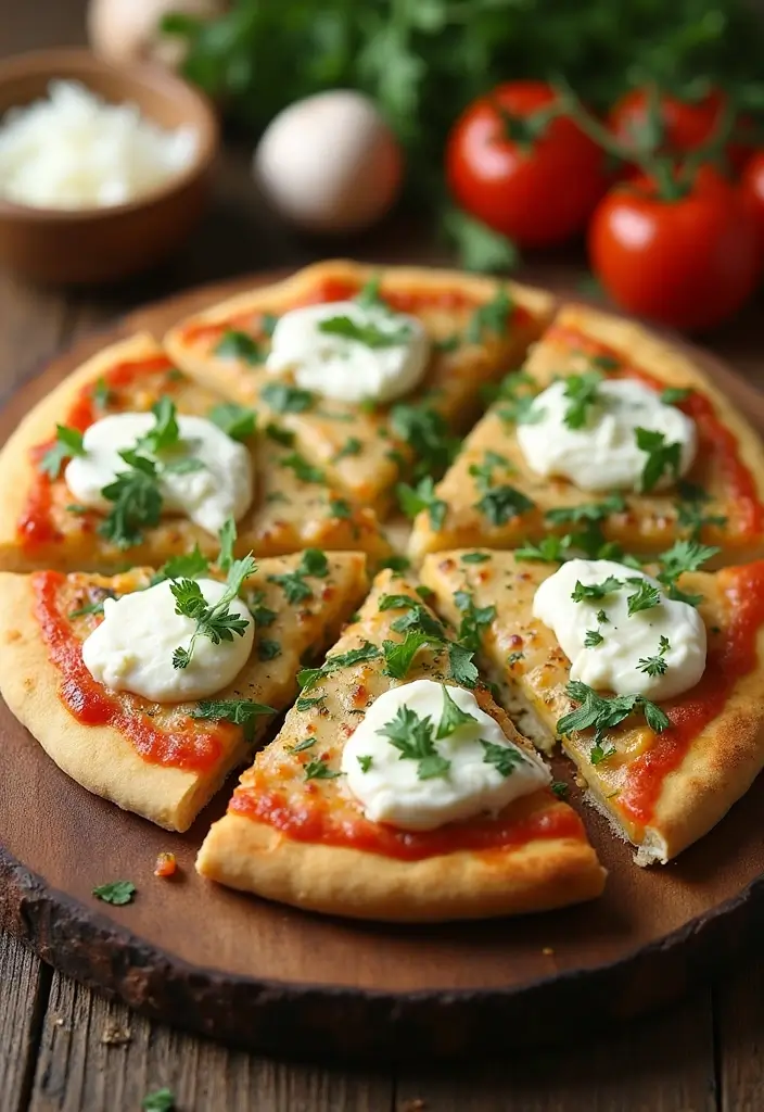 27 Pampered Chef Pizza Stone Recipes You’ll Want to Try Tonight 71 27 Pampered Chef Pizza Stone Recipes You’ll Want to Try Tonight - 13. Garlic Herb Chicken Pizza