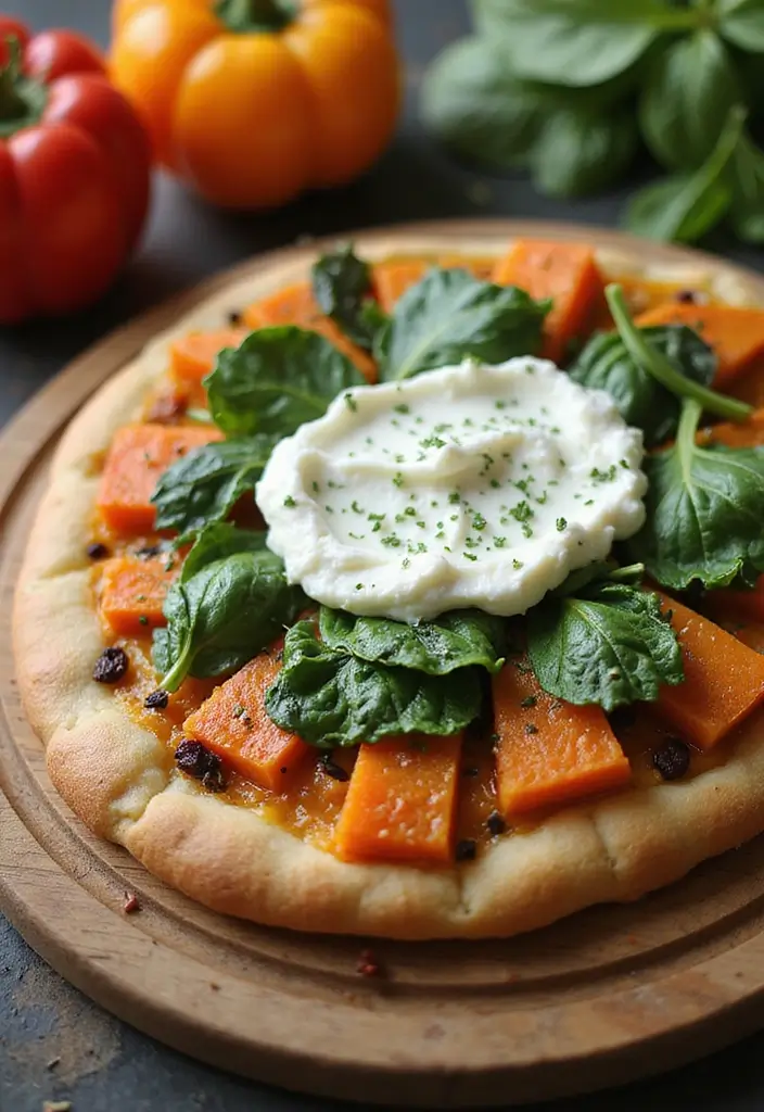 27 Pampered Chef Pizza Stone Recipes You’ll Want to Try Tonight 92 27 Pampered Chef Pizza Stone Recipes You’ll Want to Try Tonight - 16. Sweet Potato and Spinach Pizza