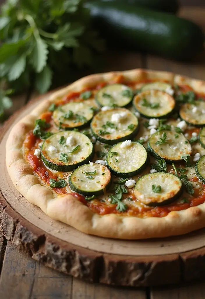 27 Pampered Chef Pizza Stone Recipes You’ll Want to Try Tonight 99 27 Pampered Chef Pizza Stone Recipes You’ll Want to Try Tonight - 17. Zucchini and Goat Cheese Pizza