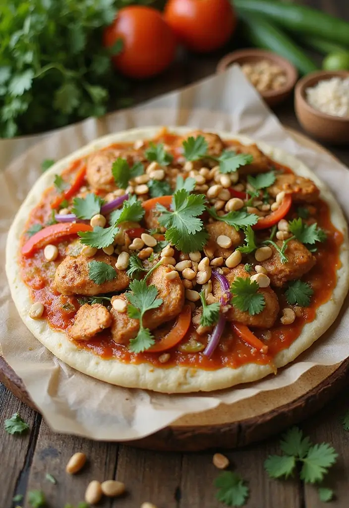 27 Pampered Chef Pizza Stone Recipes You’ll Want to Try Tonight 127 27 Pampered Chef Pizza Stone Recipes You’ll Want to Try Tonight - 21. Thai Chicken Pizza