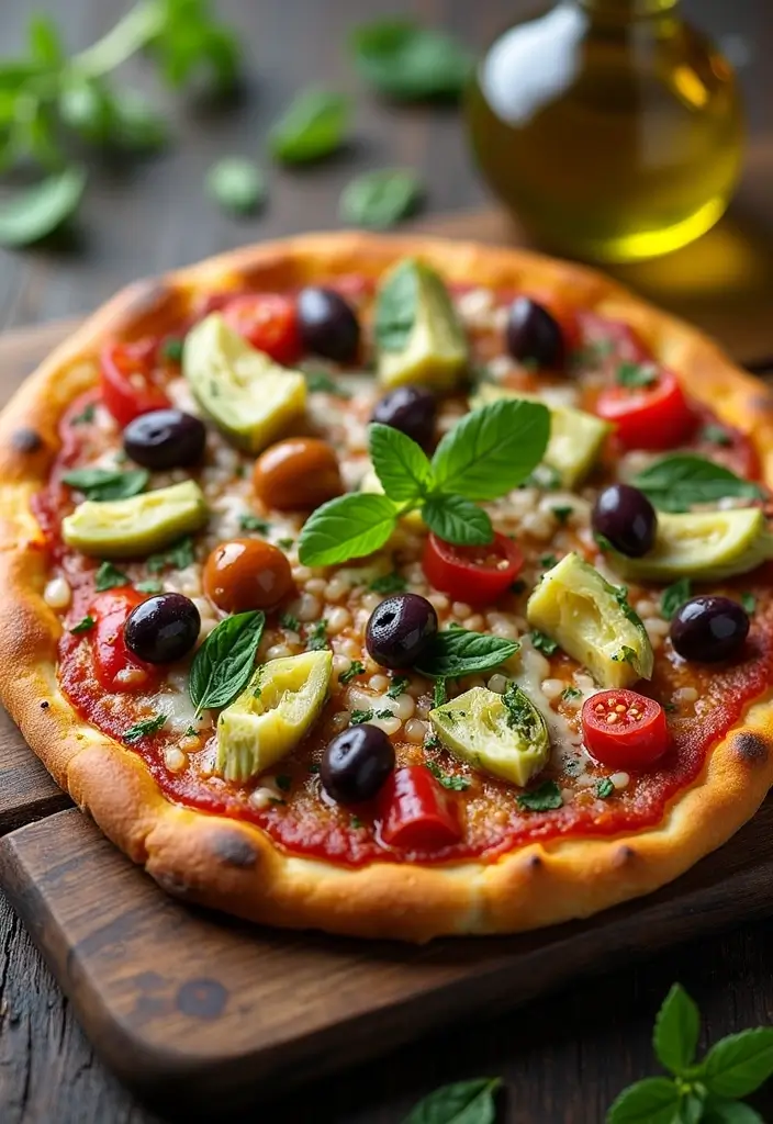 27 Pampered Chef Pizza Stone Recipes You’ll Want to Try Tonight 27 27 Pampered Chef Pizza Stone Recipes You’ll Want to Try Tonight - 5. Mediterranean Veggie Pizza