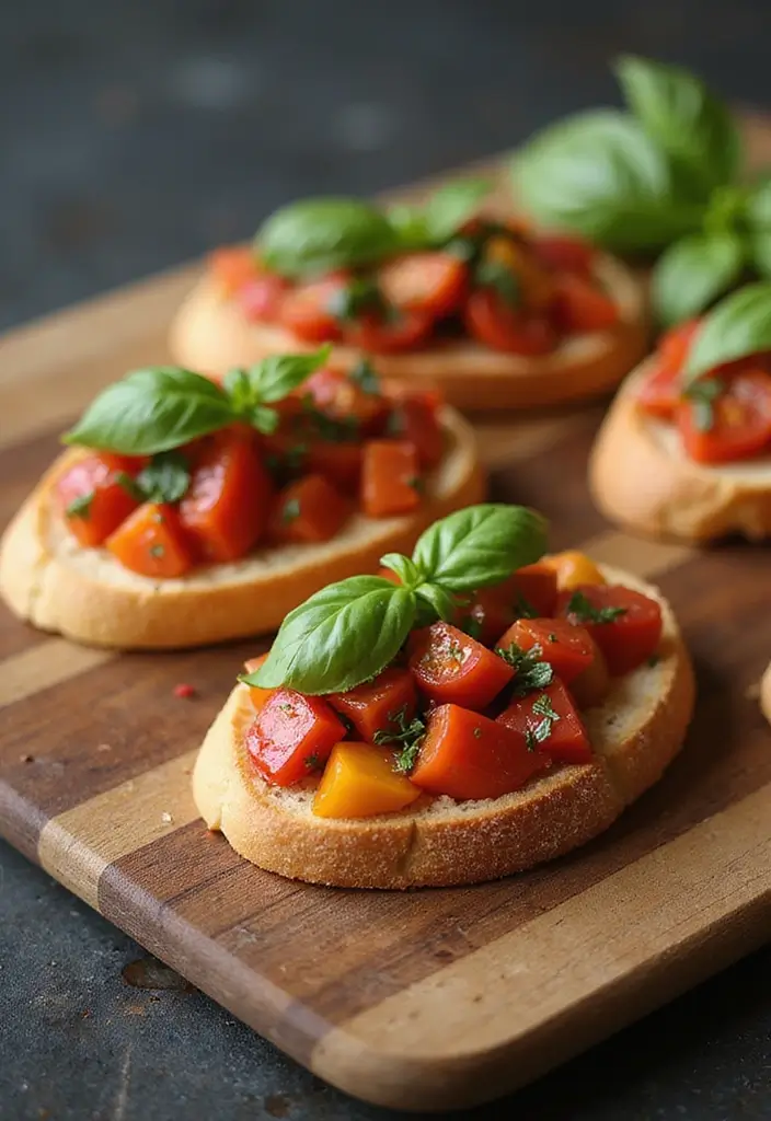 28 Appetizer Recipes for a Pizza Party Everyone Will Remember 100 28 Appetizer Recipes for a Pizza Party Everyone Will Remember - 16. Bruschetta with Tomato and Basil