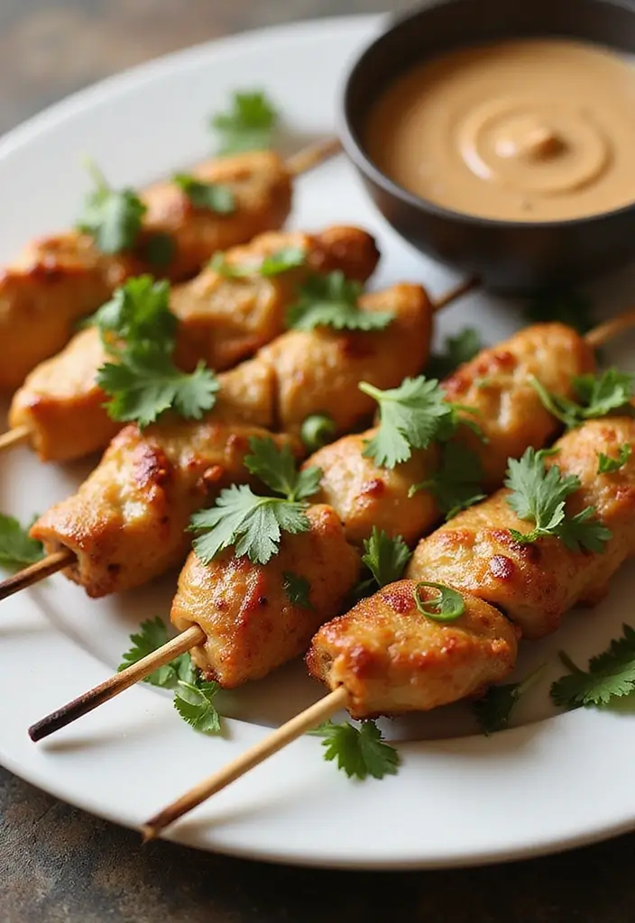 28 Appetizer Recipes for a Pizza Party Everyone Will Remember 107 28 Appetizer Recipes for a Pizza Party Everyone Will Remember - 17. Chicken Satay Skewers