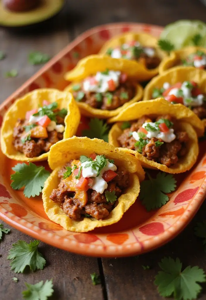 28 Appetizer Recipes for a Pizza Party Everyone Will Remember 114 28 Appetizer Recipes for a Pizza Party Everyone Will Remember - 18. Taco Cups