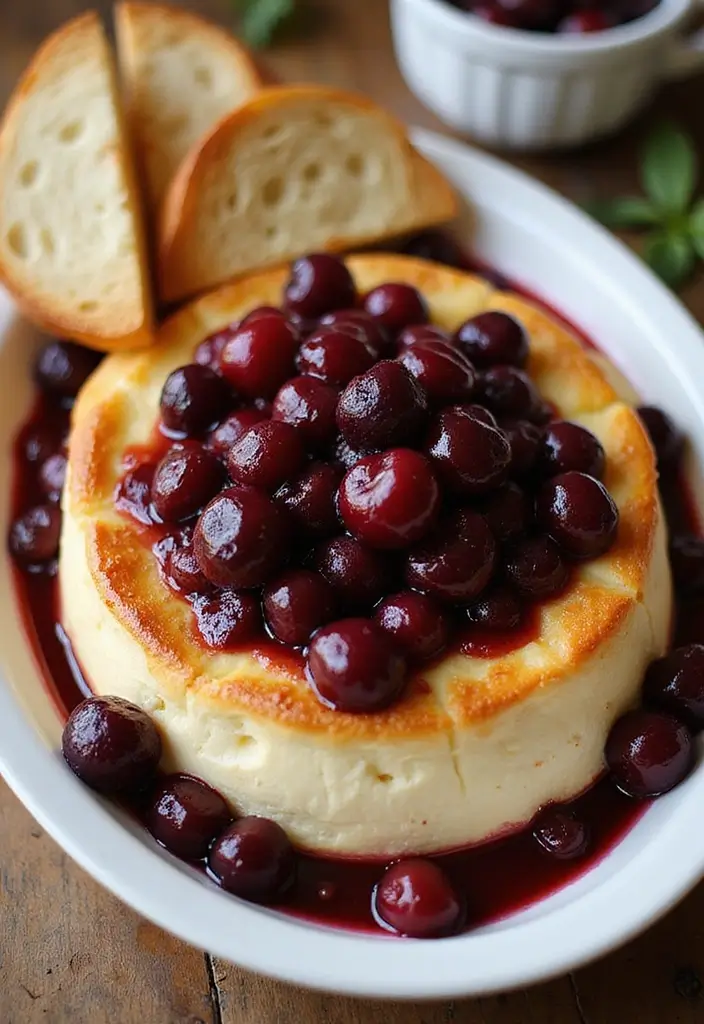 28 Appetizer Recipes for a Pizza Party Everyone Will Remember 143 28 Appetizer Recipes for a Pizza Party Everyone Will Remember - 23. Baked Brie with Cherries